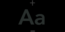 Font size