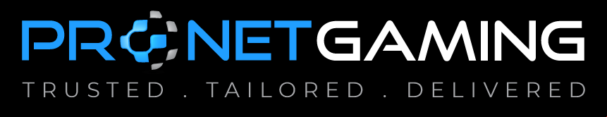 Pronet Gaming Logo for Dark BGs (Transparent)